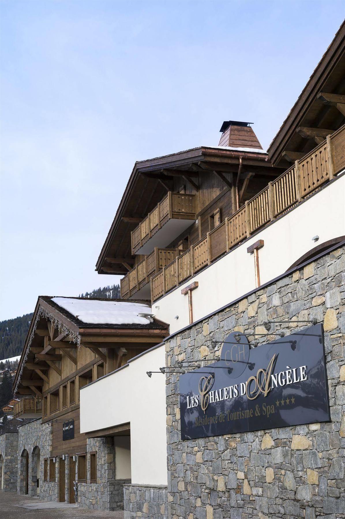 Cgh Residences & Spas Les Chalets D'Angele Chatel Bagian luar foto